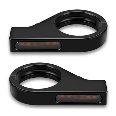 Clignotant Avant Moto Noir